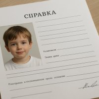 Справка о состоянии здоровья ребенка
