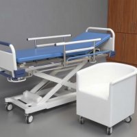 Медицинская мебель, которая работает: каталки, стулья, кровати