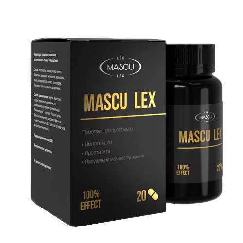 MASCU LEX: новое эффективное средство для стимуляции мужского либидо и улучшения сексуальной жизни