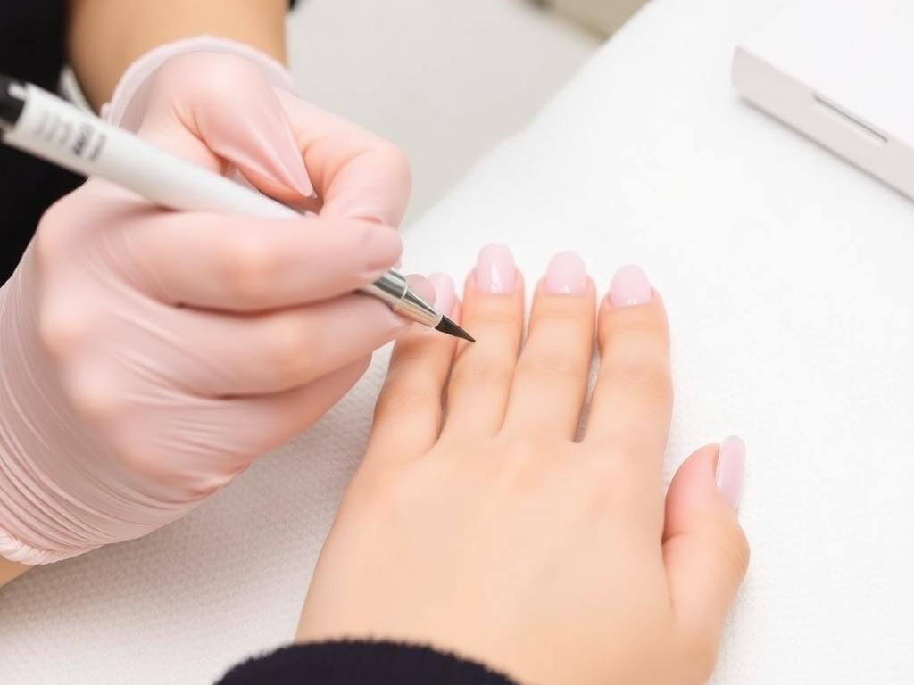 P.Shine Japanese manicure - nail preparation for the procedureфото