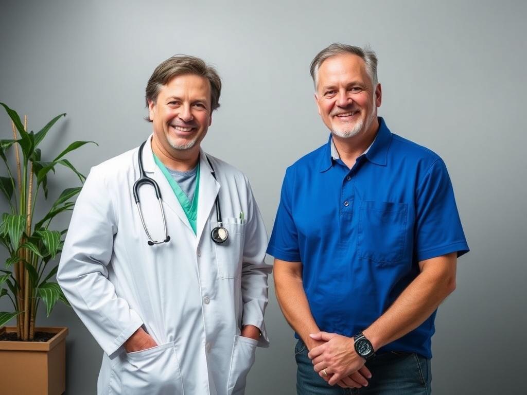 A doctor and a coach in one person.фото