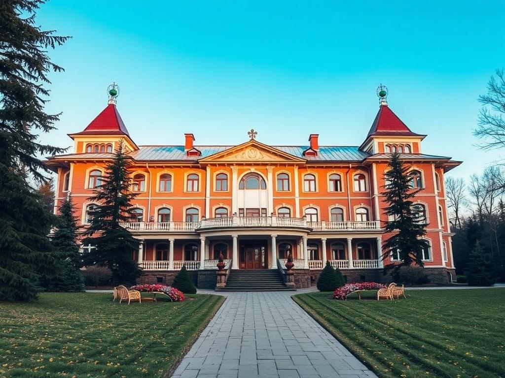 Solnechny Sanatorium in Kislovodskфото